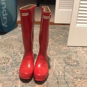 Hunter rain boots